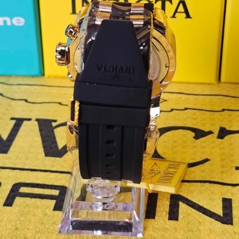 Invicta Pro Diver Chronograph Black & Gold – 100M Men’s Watch